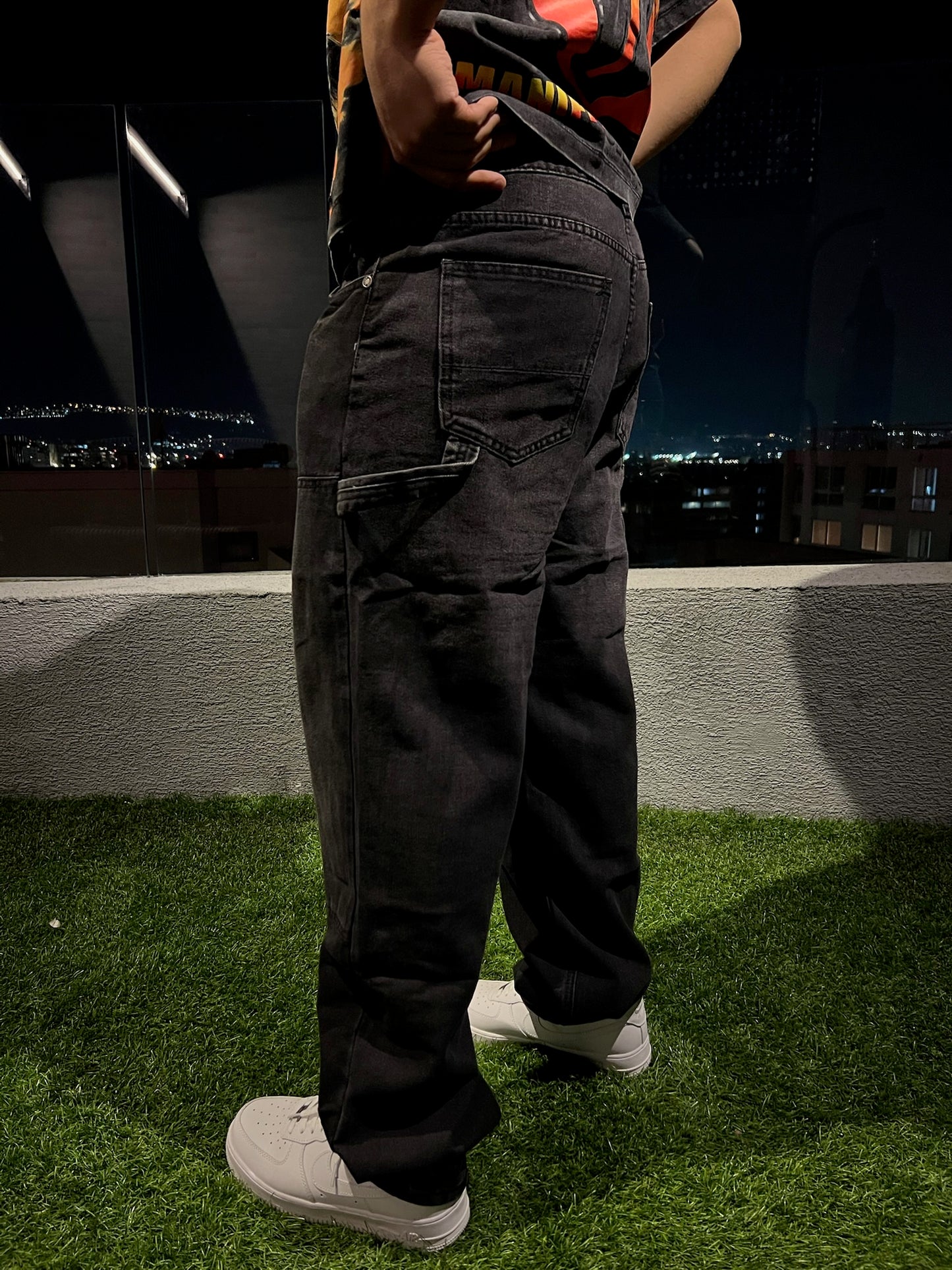 Pantalon Carpintero Negro