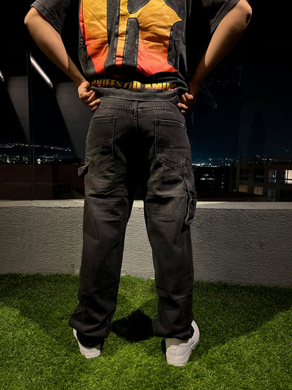 Pantalon Carpintero Negro