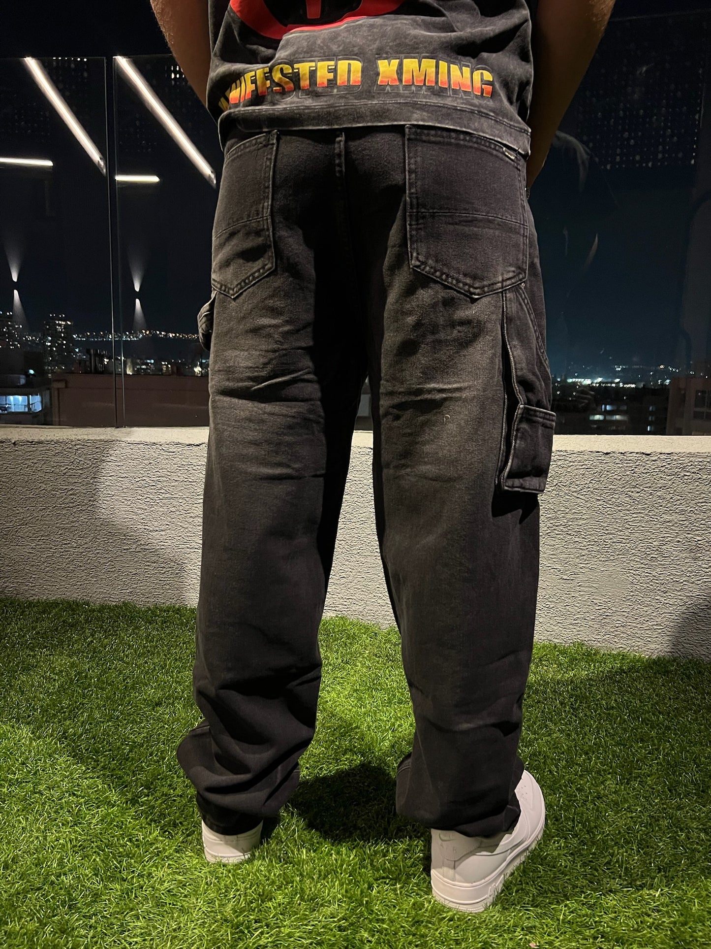 Pantalon Carpintero Negro
