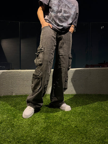 Midnight Cargo Pants