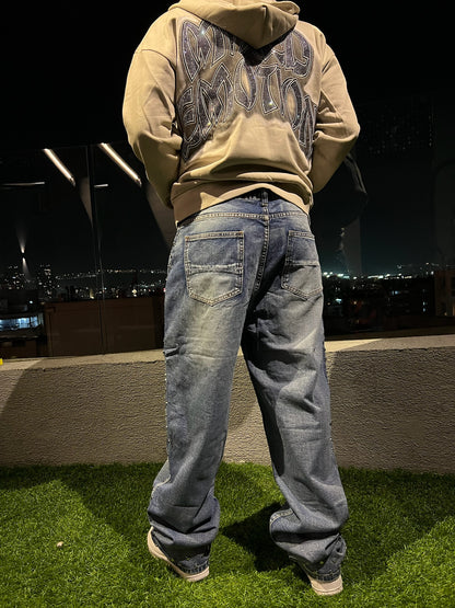 Pantalon Baggy Azul