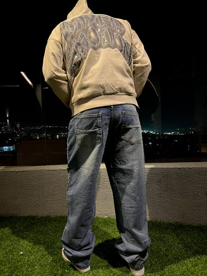 Pantalon Baggy Azul