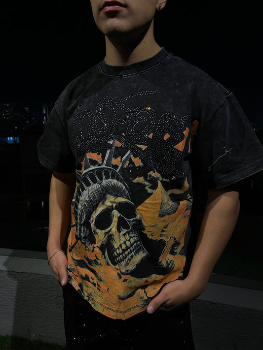 Polera GodSpeed Calavera
