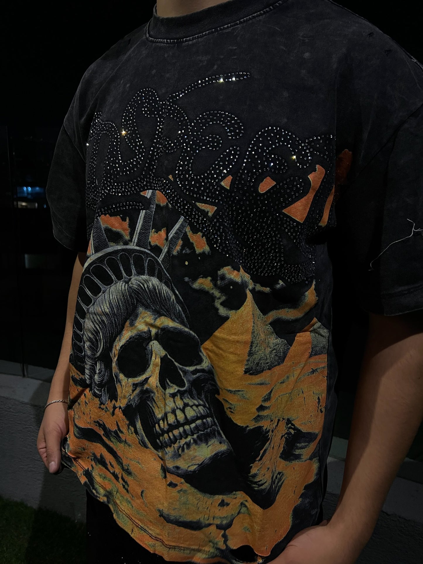 Polera GodSpeed Calavera