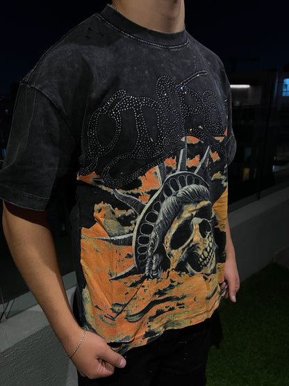 Polera GodSpeed Calavera