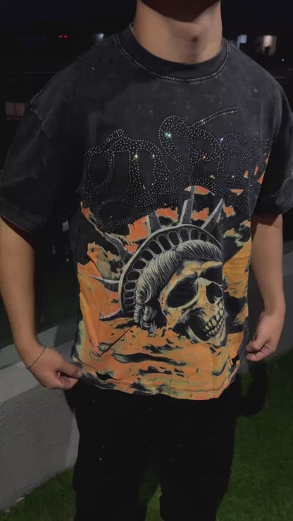 Polera GodSpeed Calavera